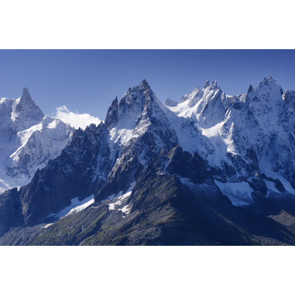 Alpen Home Needles Of Chamonix By Cschoeps Wrapped Canvas Print